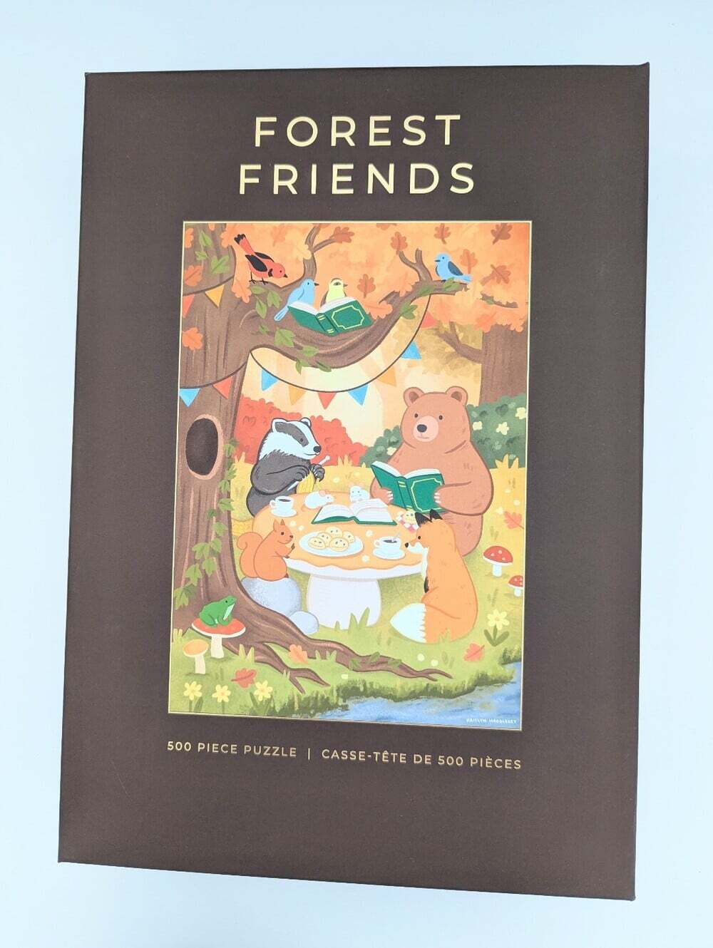 NEW IN BOX Hobbry "Forest Friends" 500-Piece Puzzle